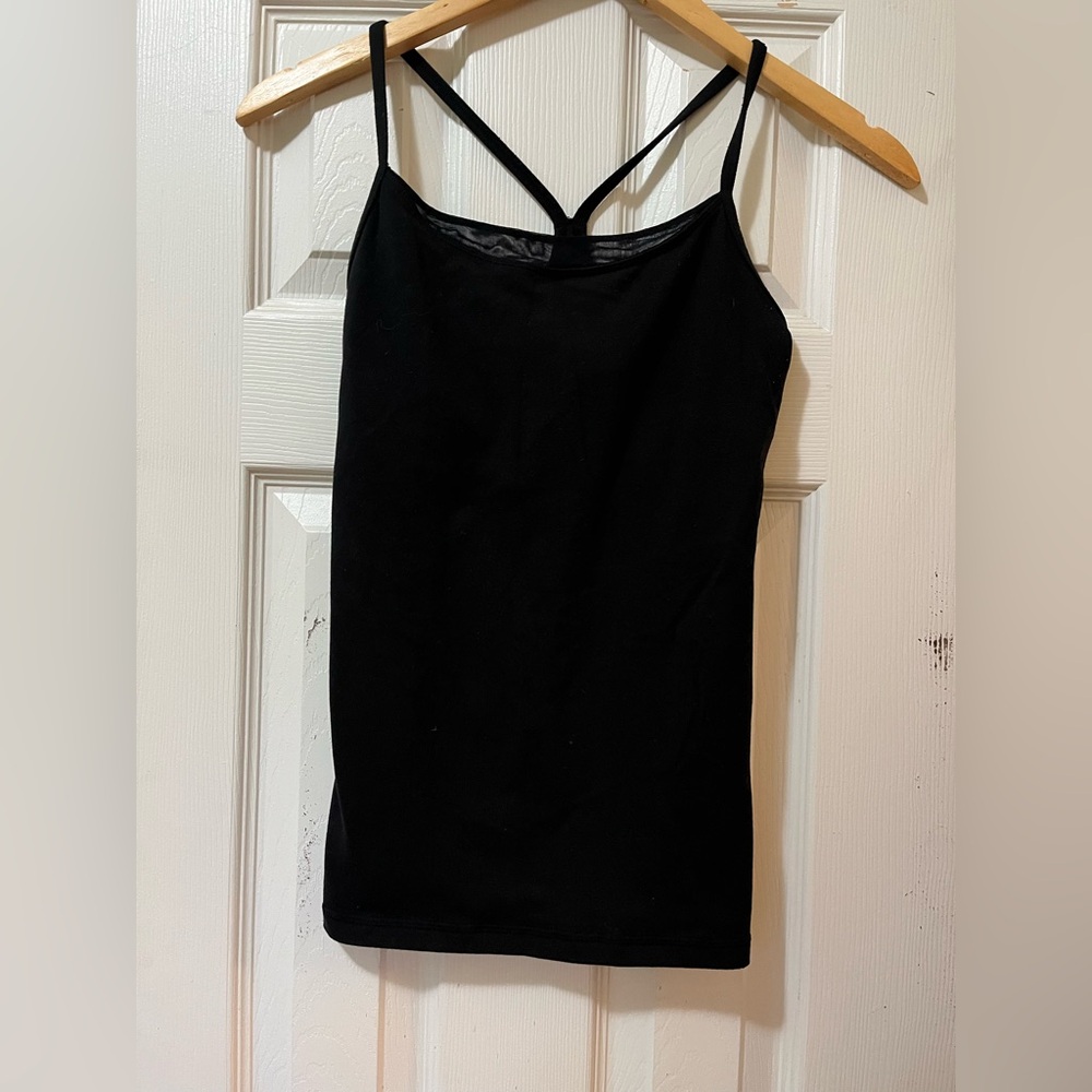lululemon athletica Black Strappy Sports top - Picture 1 of 5